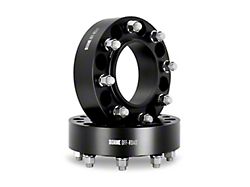 Borne Off-Road 1-Inch Wheel Spacers; Black (21-24 Bronco, Excluding Raptor)