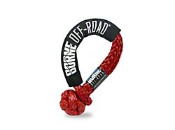 Borne Off-Road 7/16-Inch Soft Shackle; Red