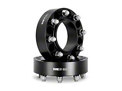 Borne Off-Road 1.25-Inch Wheel Spacers; Black (07-21 Tundra)