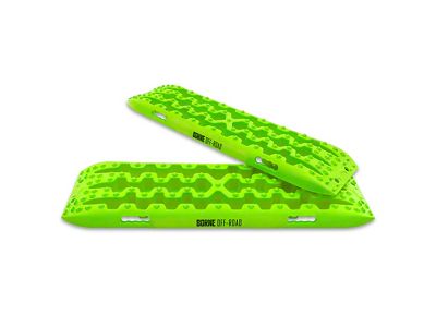 Borne Off-Road Traction Recovery Boards; Neon Green