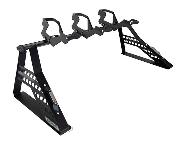 Boundry TrailBreaker Truck Bed Chase Rack with 3-Bike Attachment (Universal; Some Adaptation May Be Required)