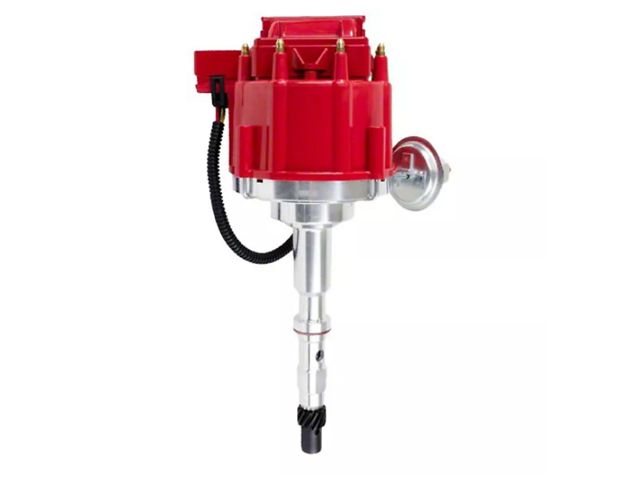 Bous Performance HEI Ignition Distributor with 66K Coil; Red Cap (76-81 5.0L Jeep CJ7)
