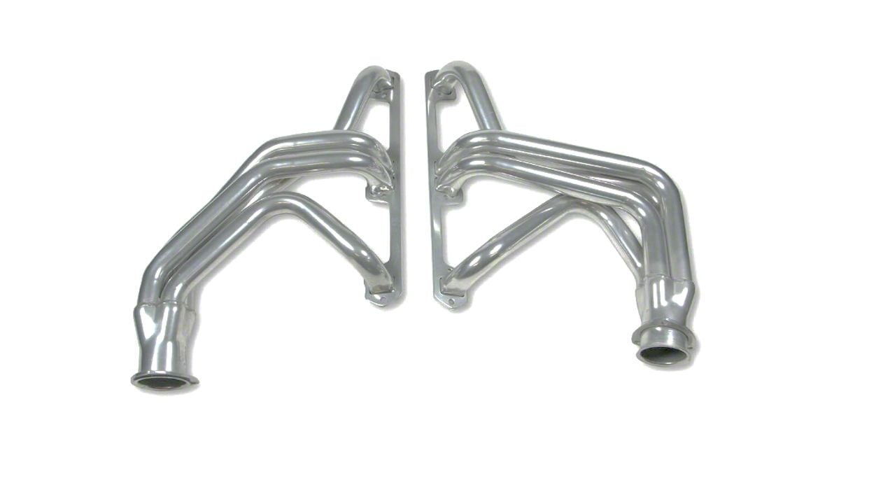 Bous Performance Jeep Wrangler Shorty Headers; Ceramic H61804H (07-11 3 ...