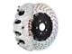 Brembo GT Series 8-Piston Front Big Brake Kit with 16.20-Inch 2-Piece Cross Drilled Rotors; White Calipers (18-21 Jeep Grand Cherokee WK2 Trackhawk)