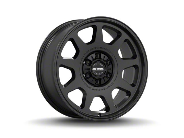 Brink Wheels Alpine Nocturnal Black 6-Lug Wheel; 20x9; 18mm Offset (04-15 Titan)