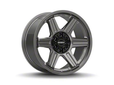 Brink Wheels Fang Vivid Titanium 6-Lug Wheel; 20x9; 0mm Offset (04-15 Titan)