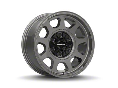 Brink Wheels Alpine Vivid Titanium 6-Lug Wheel; 17x8.5; 0mm Offset (10-24 4Runner)