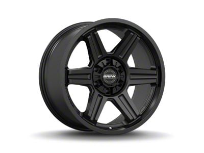 Brink Wheels Fang Nocturnal Black 6-Lug Wheel; 20x9; 18mm Offset (10-24 4Runner)