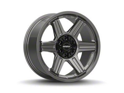 Brink Wheels Fang Vivid Titanium 6-Lug Wheel; 20x9; 0mm Offset (10-24 4Runner)