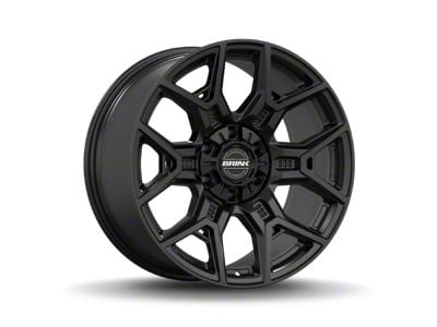 Brink Wheels Insurgent Nocturnal Black 6-Lug Wheel; 22x10; 12mm Offset (10-24 4Runner)