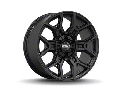 Brink Wheels Insurgent Nocturnal Black 6-Lug Wheel; 20x9; 18mm Offset (2024 Tacoma)