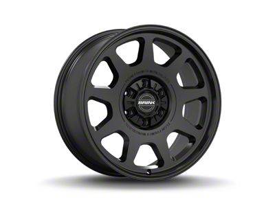 Brink Wheels Alpine Nocturnal Black 6-Lug Wheel; 20x9; 18mm Offset (21-24 Bronco, Excluding Raptor)