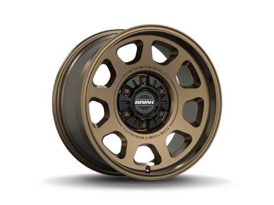 Brink Wheels Alpine Royal Bronze 6-Lug Wheel; 17x8.5; 0mm Offset (21-25 Bronco, Excluding Raptor)