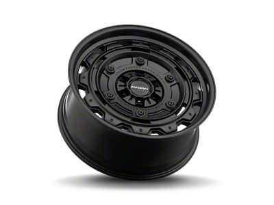 Brink Wheels Barracks Nocturnal Black 6-Lug Wheel; 20x9; 0mm Offset (21-24 Bronco, Excluding Raptor)