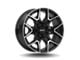 Brink Wheels Insurgent Machined Piano Black 6-Lug Wheel; 20x9; 0mm Offset (21-24 Bronco, Excluding Raptor)