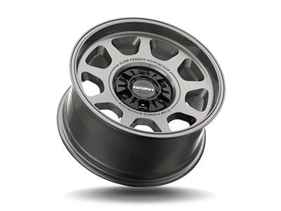 Brink Wheels Alpine Vivid Titanium Wheel; 17x9; -12mm Offset (84-01 Jeep Cherokee XJ)