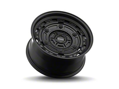 Brink Wheels Barracks Nocturnal Black Wheel; 17x8.5; 0mm Offset (84-01 Jeep Cherokee XJ)