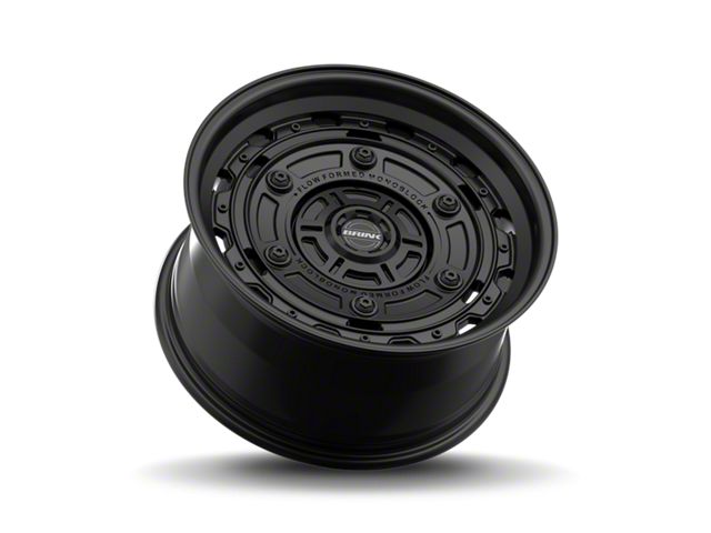 Brink Wheels Barracks Nocturnal Black Wheel; 17x9 (20-24 Jeep Gladiator JT)