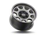 Brink Wheels Alpine Vivid Titanium Wheel; 17x9; -12mm Offset (97-06 Jeep Wrangler TJ)