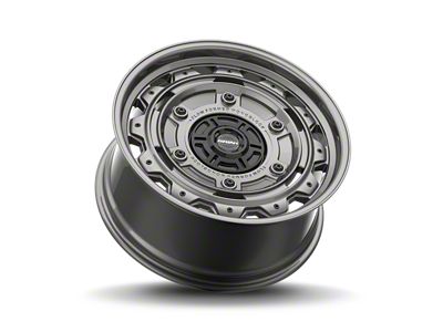 Brink Wheels Barracks Vivid Titanium 5-Lug Wheel; 20x9; 0mm Offset (05-15 Tacoma)