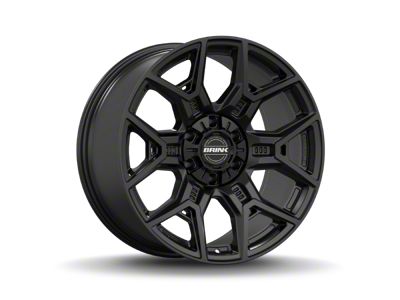 Brink Wheels Insurgent Nocturnal Black 6-Lug Wheel; 20x9; 18mm Offset (22-24 Tundra)