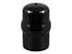 1-7/8 to 2-Inch Trailer Hitch Ball Cover; Black Rubber