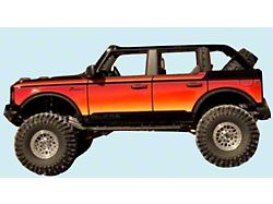 1979 Free Wheelin Chromatic Throwback Decal Kit; Blue Reflective (21-25 Bronco 4-Door)