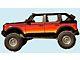 1979 Free Wheelin Chromatic Throwback Decal Kit; Red Reflective (21-24 Bronco 4-Door)