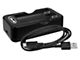 2-Bay Power 18650 USB Battery Charger