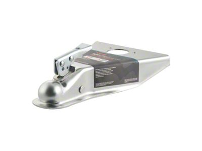 2-Inch A-Frame Coupler with Posi-Lock; Zinc