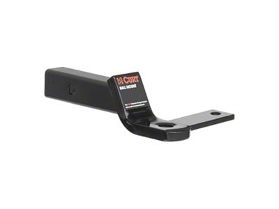 2-Inch Receiver Hitch Sway Tab Ball Mount; 2-Inch Drop (Universal; Some Adaptation May Be Required)