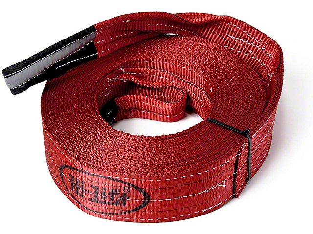 3-Inch x 30-Foot Recovery Strap; 30,000 lb.