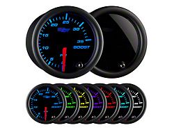 35 PSI Boost Gauge; Tinted 7 Color (Universal; Some Adaptation May Be Required)