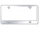 4-Hole Wide Bottom License Plate Frame (Universal; Some Adaptation May Be Required)