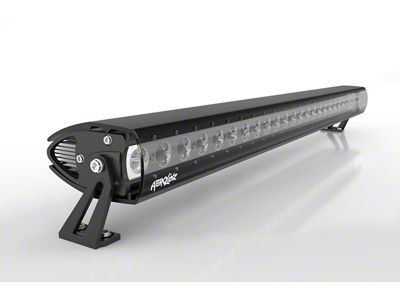 40-Inch Single Row LED Light Bar Cover; Smoked