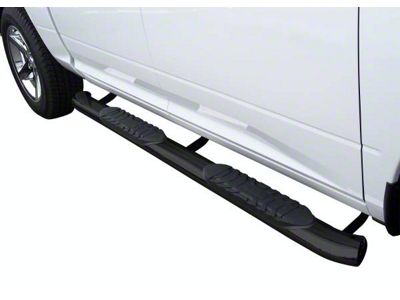 5-Inch Oval Premium Side Step Bars; Black (21-24 Bronco 4-Door)