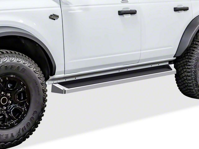 6-Inch iRunning Boards; Polished (21-24 Bronco 4-Door)