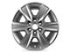 6-Spoke Replica Aluminum Silver 6-Lug Wheel; 18x7.5; 44mm Offset (22-24 Bronco Raptor)