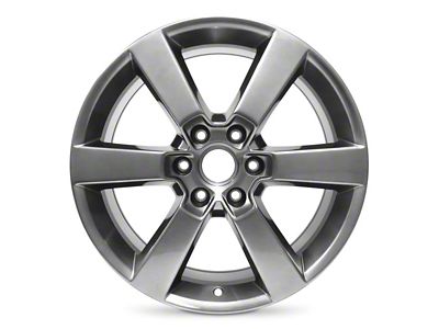 6-Spoke Replica Aluminum Silver 6-Lug Wheel; 20x8.5; 44mm Offset (22-24 Bronco Raptor)