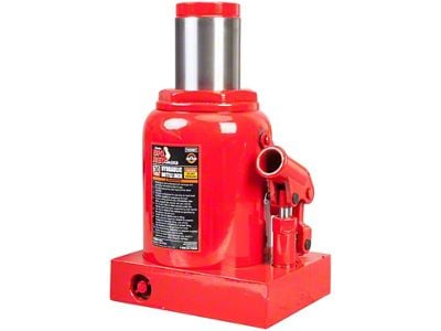 Big Red Hydraulic Bottle Jack; 30-Ton Capacity