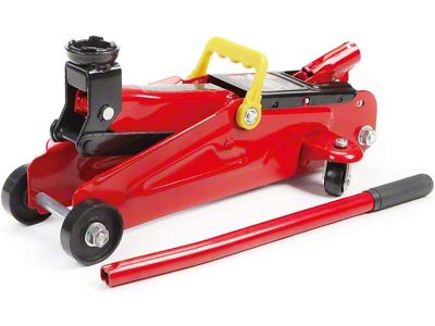 Big Red Trolley Floor Jack; 2-Ton Capacity