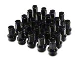 Black OEM Style Lug Nut Kit; 14mm x 1.5; Set of 24 (22-25 Bronco Raptor)