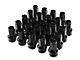 Black OEM Style Lug Nut Kit; 14mm x 1.5; Set of 24 (22-24 Bronco Raptor)