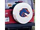 Boise State Spare Tire Cover with Camera Port; White (21-24 Bronco)