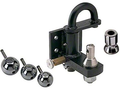 Bolt-On Pintle Hitch with Interchangeable Hitch Balls (Universal; Some Adaptation May Be Required)