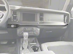 Center Dash Accent Trim; Antimatter Blue (21-24 Bronco)