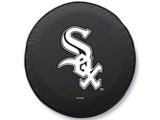 Chicago White Sox Spare Tire Cover with Camera Port; Black (21-24 Bronco)