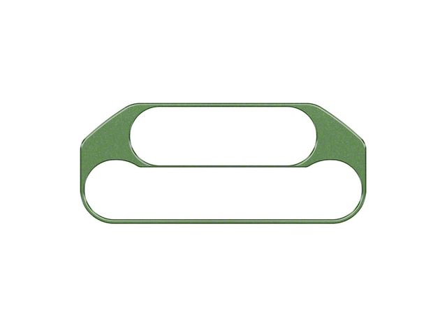 Climate Controle Accent Trim; Eruption Green (21-24 Bronco)