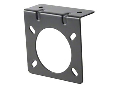 Connector Mounting Bracket for 7-Way USCAR Socket; Black