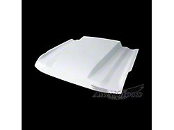 CWL Style Heat Extractor Hood; Unpainted (21-25 Bronco)